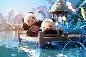 成都最萌3D熊猫动漫走红  成都IT妹创作最萌动漫熊猫图片