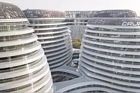 扎哈·哈迪德 | 回望朝阳门外的银河SOHO图片