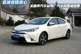省钱省力省心，金融界试驾雷凌双擎图片