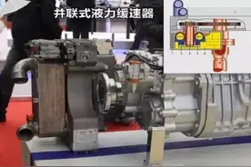 揭秘大卡车长下坡不踩刹车秘密 缓速器你知道吗？图片