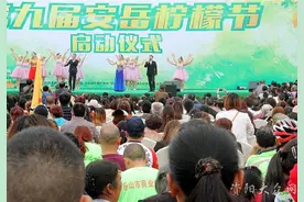 安岳县第九届柠檬节盛大开幕图片