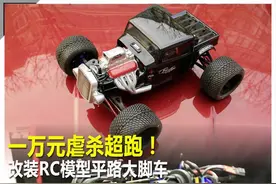 一万元虐杀超跑 改装RC模型平路大脚车图片