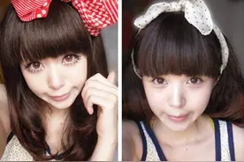 日式清新妆容.让美丽尽情绽放图片