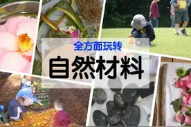 自然材料 | 最好的“玩具”竟然都是免费的！n种玩法随便挑~图片