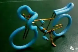 手工DIY-掌中自行车图片