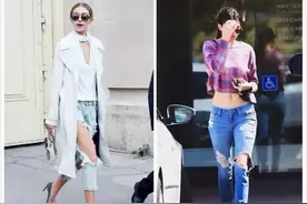 潮流入货 | 牛仔裤，尤其破洞的那种！是今年的大势啊！图片