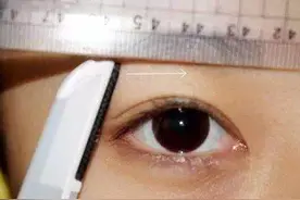 用尺子教你修眉，学会了就是那么简单图片