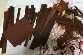 炎热夏日解暑必备！直播Diy大神用小叶紫檀边制作扇子全过程！图片