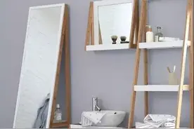 镜子让浴室大变身，快来get这些拉风又实用的招数 | 干货图片