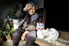 日本老奶奶和爱猫的故事，温暖了大半个地球图片