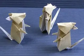 折纸教程每日荐 2016 5.21：小鼠图片