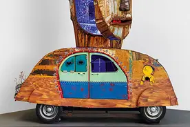 他改装的大众甲壳虫被当做了当代艺术品！图片