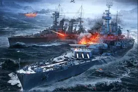 战舰世界0.5.6版北卡罗来纳号强大无比：狙击型主炮让人发慌图片