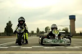 当熊孩子遇上赛车 整个童年都不一样了图片