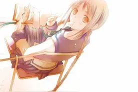 永不过时的纯真和俏皮 动漫中的麻花辫少女图片