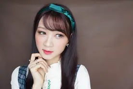 轻复古 也能妆出画报少女感图片