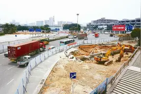 南头关交通改造动工 8条公交线路被调整图片