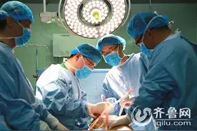 用水做手术 烟台完成烟威地区首次“水刀”清创术图片