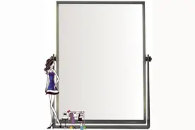 试衣镜显高显瘦 有啥“秘密”图片