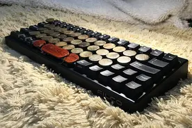 木制MINILA打字机键帽 - 字母区图片
