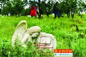 宠物公墓叫价1.2万：用汉白玉雕成天使形墓碑图片