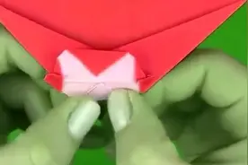 教你用张红色的纸这样折一下就成红包，不用再去买视频封面
