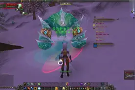 魔兽世界：冬泉谷晶莹剔透水元素漂亮吧跟果冻一样