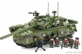 潘洛斯 632002 坦克世界系列 99式主战坦克图片