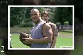 好莱坞第一高片酬The Rock 强森从小到现在蜕变史