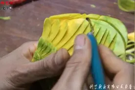 全能厨师刀王超记超详细的食品雕刻——凤凰局部（三）教学