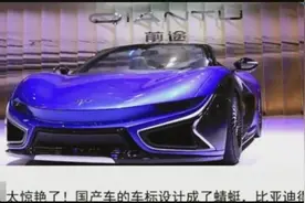 太惊艳了 国产车的车标设计成了蜻蜓 比亚迪得学习一下了