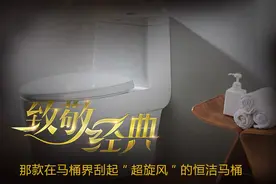 致敬经典:那款在马桶界刮起“超旋风”的恒洁马桶图片