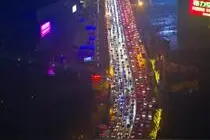 两公里开一小时 昨晚高峰沈城好堵图片