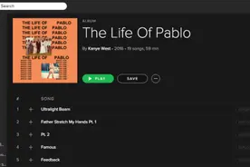 没有绝对的独占 侃爷新专《TLOP》已正式登陆苹果音乐、Spotify图片