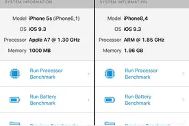 2GB内存优势: iPhone SE vs.iPhone 5s测试图片