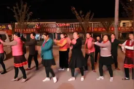 沭阳县十字盛情广场舞，泉水叮咚响