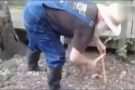 挖蚯蚓的绝妙方法，再也不用担心钓鱼的鱼饵不够用了！