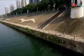 鸟瞰乡村-航拍衡阳市湘江风光带美丽风采视频封面