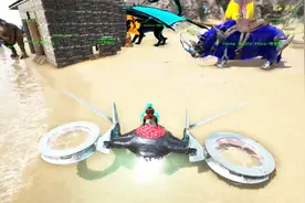 「峻晨解说」泰克飞行器穿墙术？真黑科技啊、方舟生存进化273视频封面