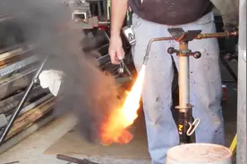 牛人用简单方法制作大铰链，又学一招