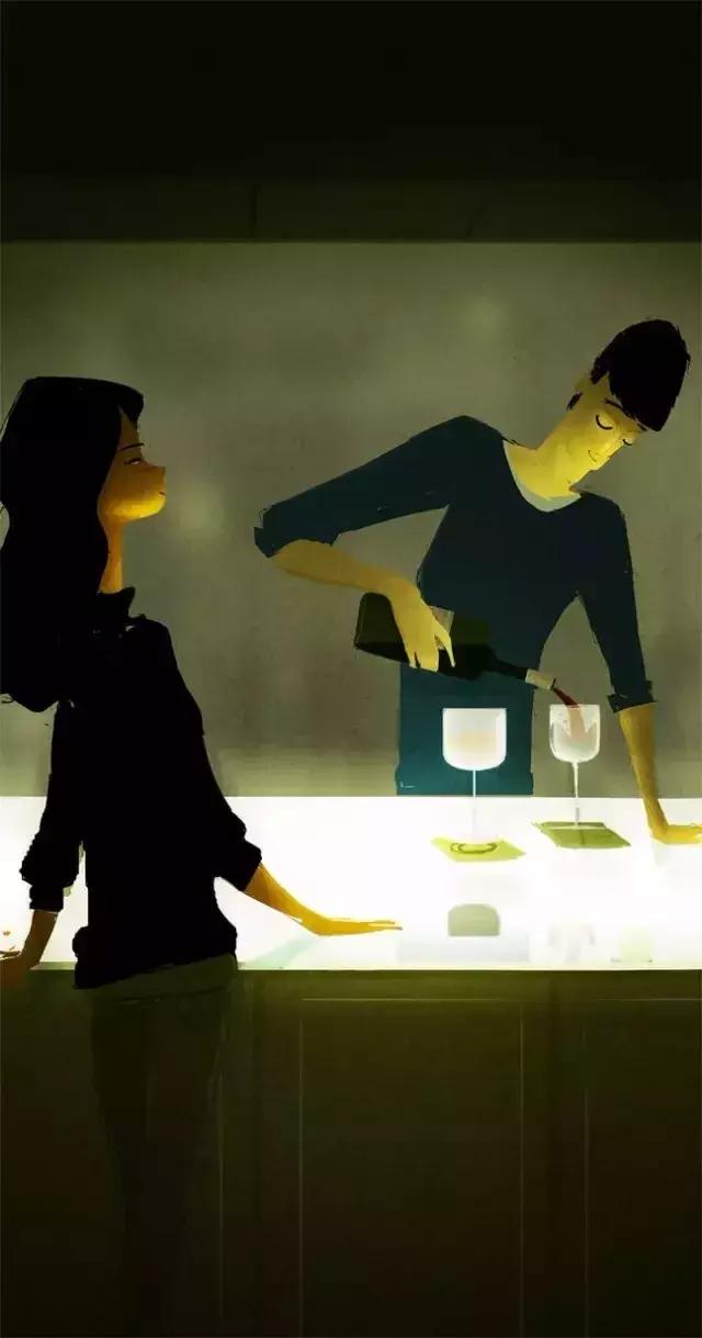 28幅插画讲述一段平凡而暖心的爱情，告诉你幸福是什么？