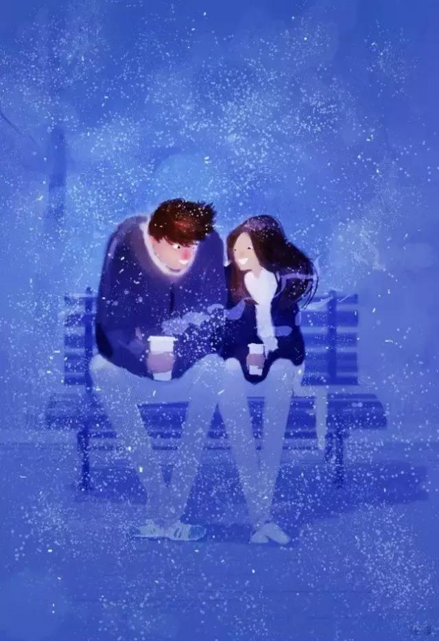 28幅插画讲述一段平凡而暖心的爱情，告诉你幸福是什么？