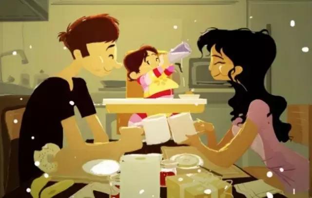 28幅插画讲述一段平凡而暖心的爱情，告诉你幸福是什么？