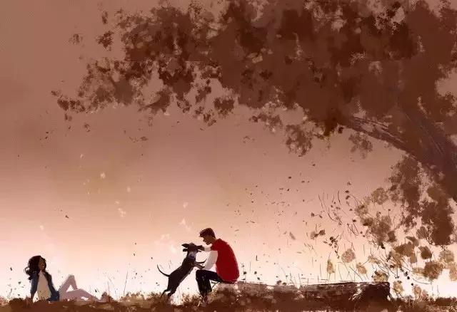 28幅插画讲述一段平凡而暖心的爱情，告诉你幸福是什么？