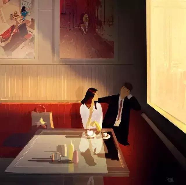 28幅插画讲述一段平凡而暖心的爱情，告诉你幸福是什么？