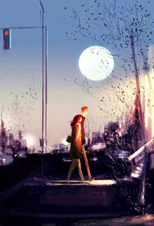 28幅插画讲述一段平凡而暖心的爱情，告诉你幸福是什么？