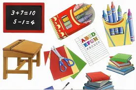 英语词汇合集：100个办公用品中英文词汇图片