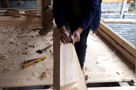 农村木匠师傅建木房子，全程不用一钉一铁，原来是这样建造起来的