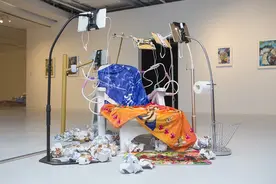 展评｜.com/.cn：以技术为看点的展览，却败给了技术图片