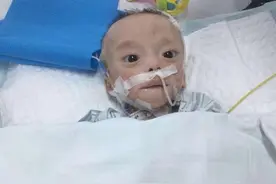 1岁男孩腹泻不止仅重10斤 病情已确诊等待干细胞移植图片